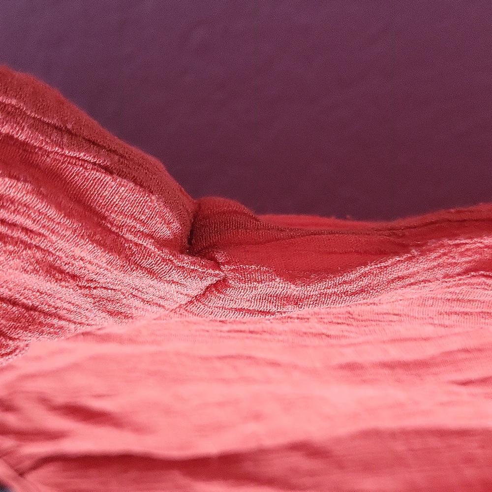 Bwear Terracotta Blouse with Embroidered Sleeves - Picture 6 of 12